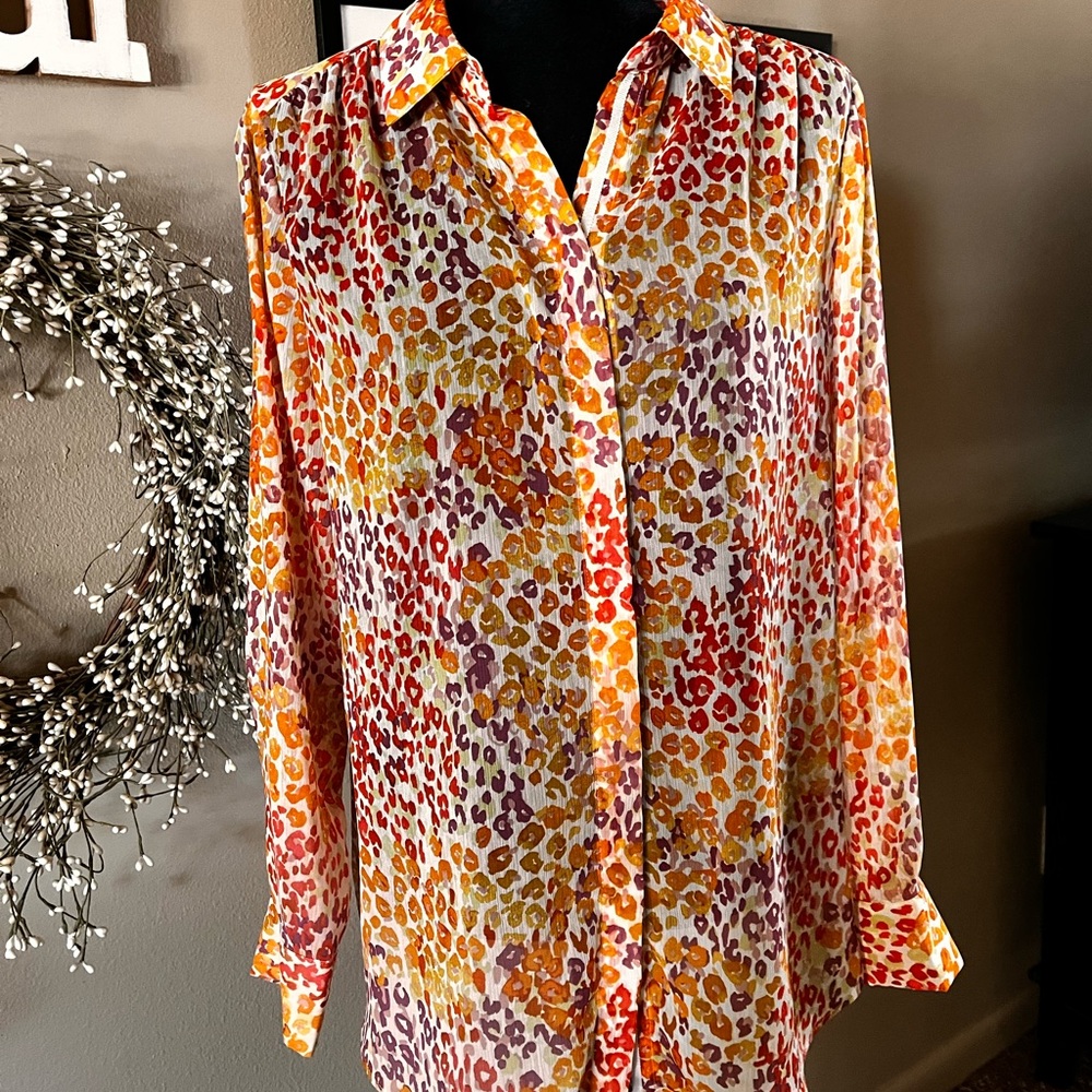 Chico’s Long sleeved Blouse